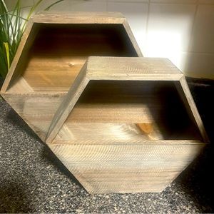 [home] wooden planter boxes
